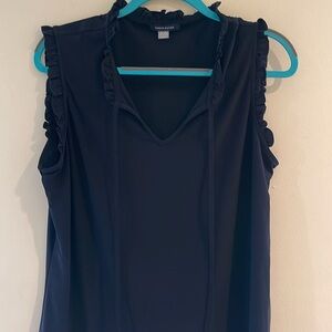 Tommy Hilfiger Navy blue Sleeveless top EUC XL